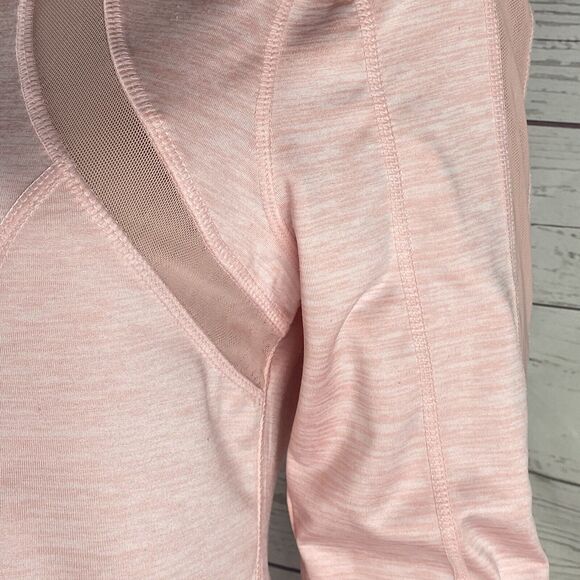 Tangerine Women’s Athletic Jacket Small Pink Full Zip Vented Thumbholes Pockets - Picture 6 of 12